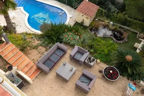 Lloret De Mar -Villa Sleeps 9 With Pool , Seaview, Wifi, Streamingservices Lloret de Mar